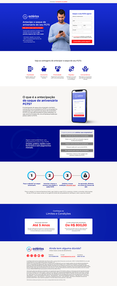 Website Design - Astérias design graphic design site ui web design