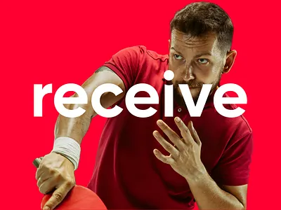 Receive - Branding Project Poster brand identity branding design graphic design logo logo design poster receive vector