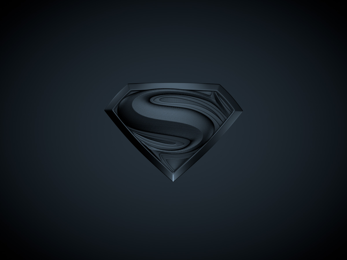 3D Superman logo by Pixellogo on Dribbble, image size:1200x900