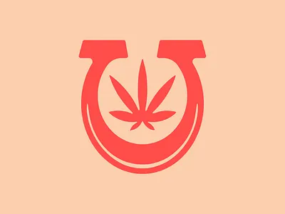 RestartCBD - Cannabis Horseshoe austin badge cannabis cbd chill design fort worth horseshoe illustration illustrator type typography vector western