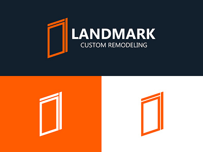 Real Estate Startup | Logo Design archetectiure branding creative design graphic design house identity logo logo design orange real estate vector