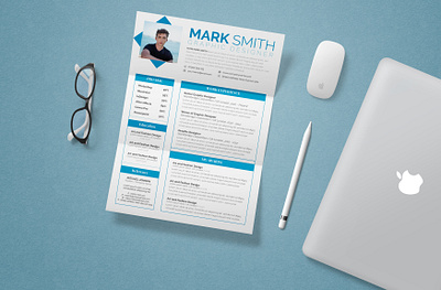 Resume Design Template 3d animation branding business card business card design business card design template card design design illustration logo resume resume template resumi design template