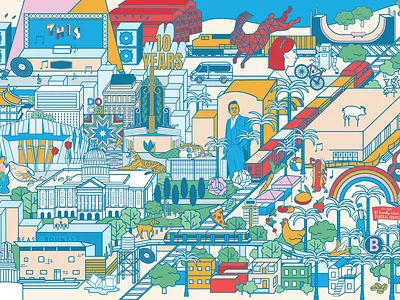 Sacramento california design illustration illustrator sacramento