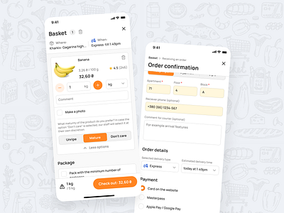Silpo. Ukrainin grocery store mobile app redesign appdesign application basket checkout clean ui design ecommerce grocery inspiration ios mobile shop silpo store ui ux