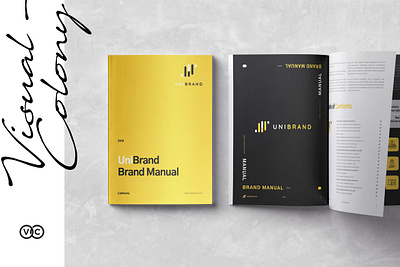 Free Brand Manual a4 agency brand brand manual branding business clean colors company corporate guide guideline identity invoice letter manual minimal print proposal simple