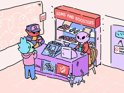Metaverse Invaders Store booster character design graphic design illustration invaders metaverse store