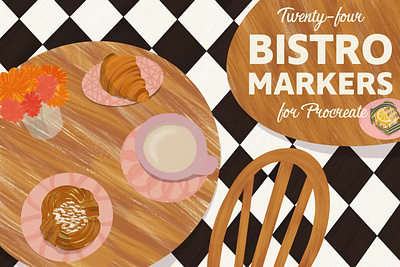 Free Bistro Markers for Procreate black blackboard brushes calligraphy dry graphic design handdrawn handlettering letter lettering markers paint procreate procreate art procreate brush procreate brushes procreate illustration sharpie strokes texture