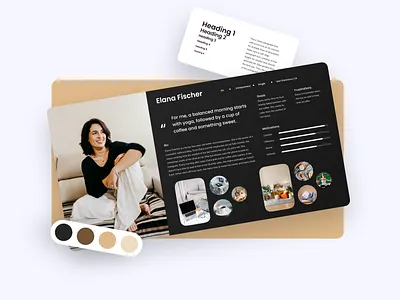 Persona Template | Style 04 design ux ux design