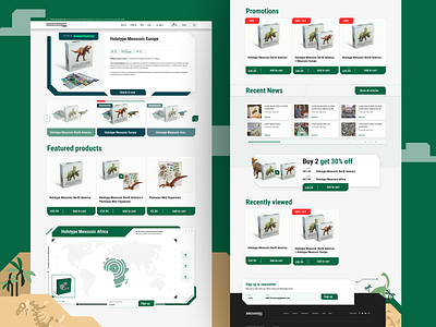 Board game ecommerce home page design branding clean dino dino illustration dino shop dinosaur ecommerce graphic design home page identity illustration shop ui ux