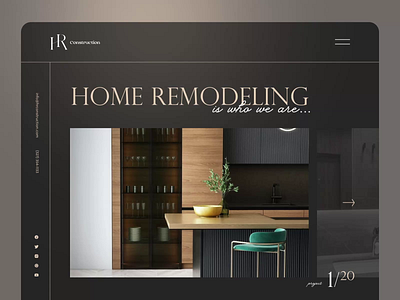 Home remodeling website design branding design home design home remodeling house interior design landing page product ui ui ux ui design uidesign uiux web animation web motion webdesign website design