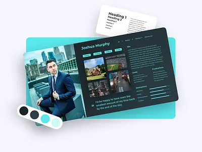 Persona Template | Style 06 design ux ux design