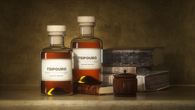 Tsipouro 3d 3ddesign ae art artofvisuals cg concept conceptart design digital3d houdini houdinifx illustration motiondesign motiongraphics octane octanerender real render styleframe