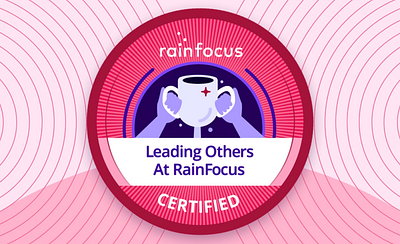 Leadership Training Badges for RainFocus