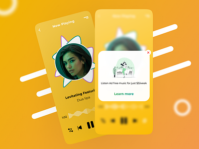 Popup | Overlay screen app application branding design designer dribbble figma illustration logo overlay popup ui uiux