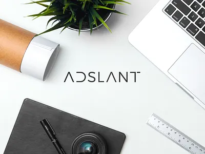 Adslant Logo logo minimal minimalist