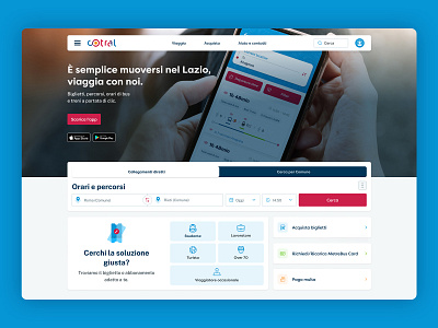Cotral - Website mobile site uidesign uxdesign website