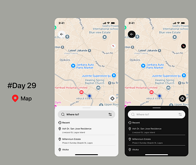 Map #Daily UI Day 029 dailyui design figma graphic design typography ui ux