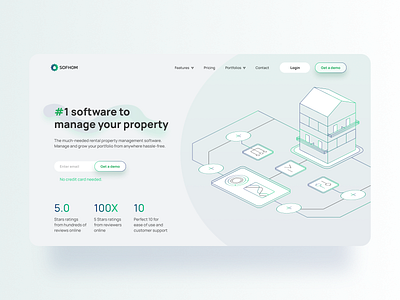 🏠Property SaaS🏠 affinity designer b2b b2b2c b2c clean doodle estate housing illustration legal loan paas property rent rental saas software typography vector web