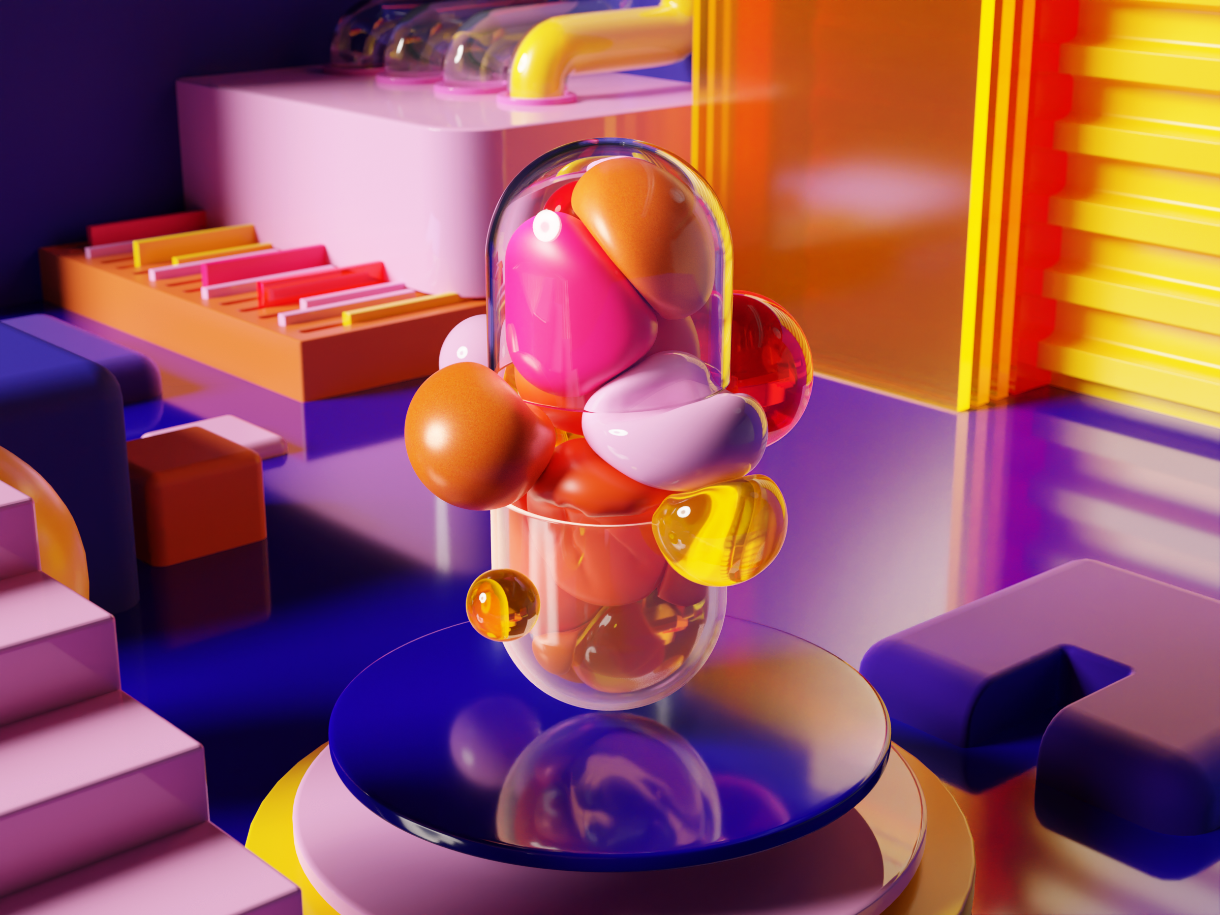 Example of 3D Illustration