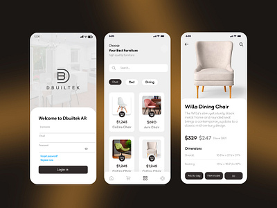 DBUILTEK - App app design graphic design ui