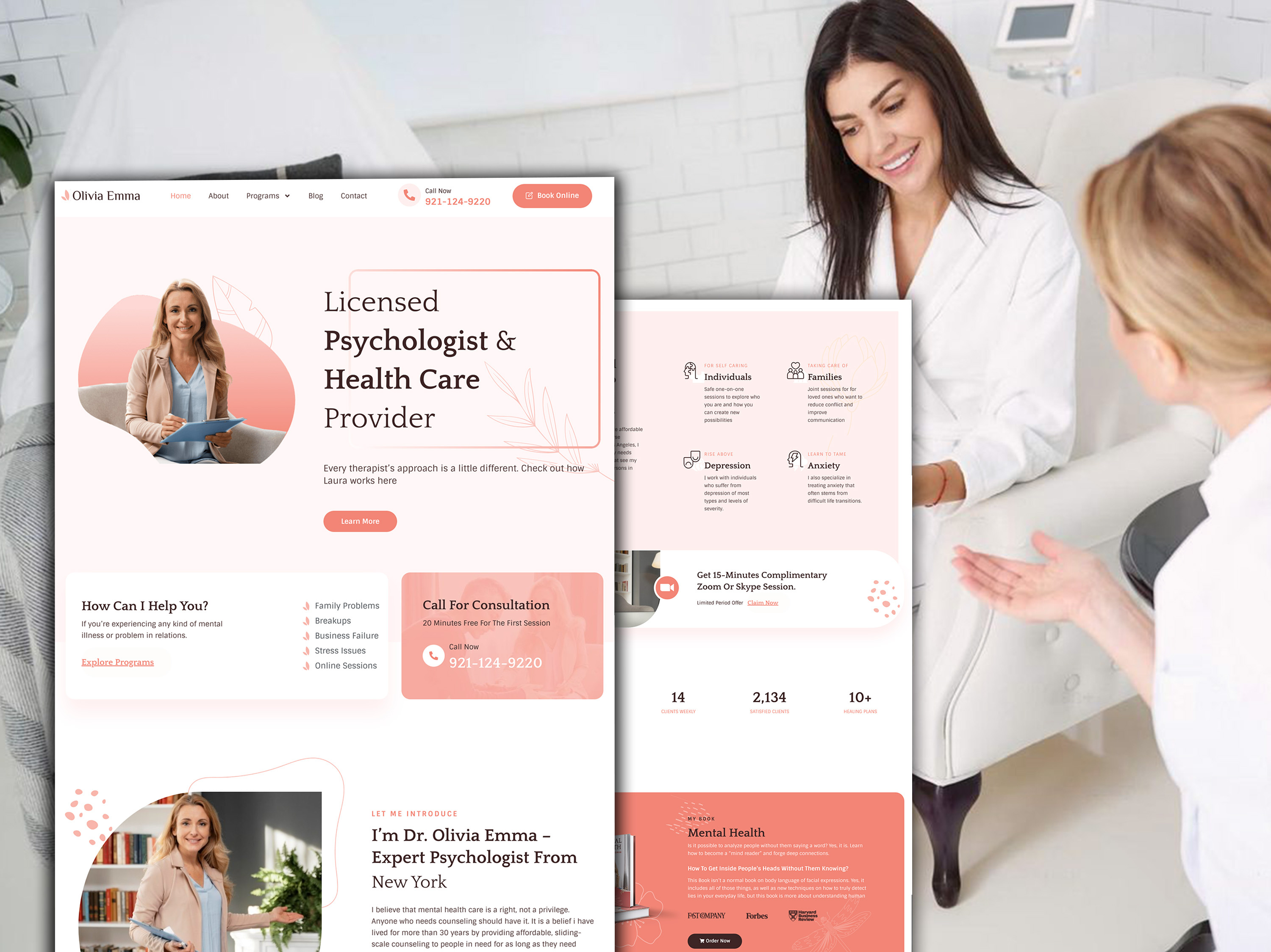 Example of Design & Redesign Website With Wordpress