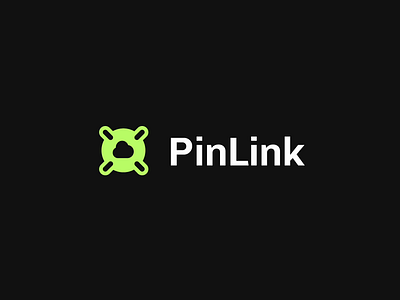 PinLink animated logo animate animation brand branding logo motion motion graphics