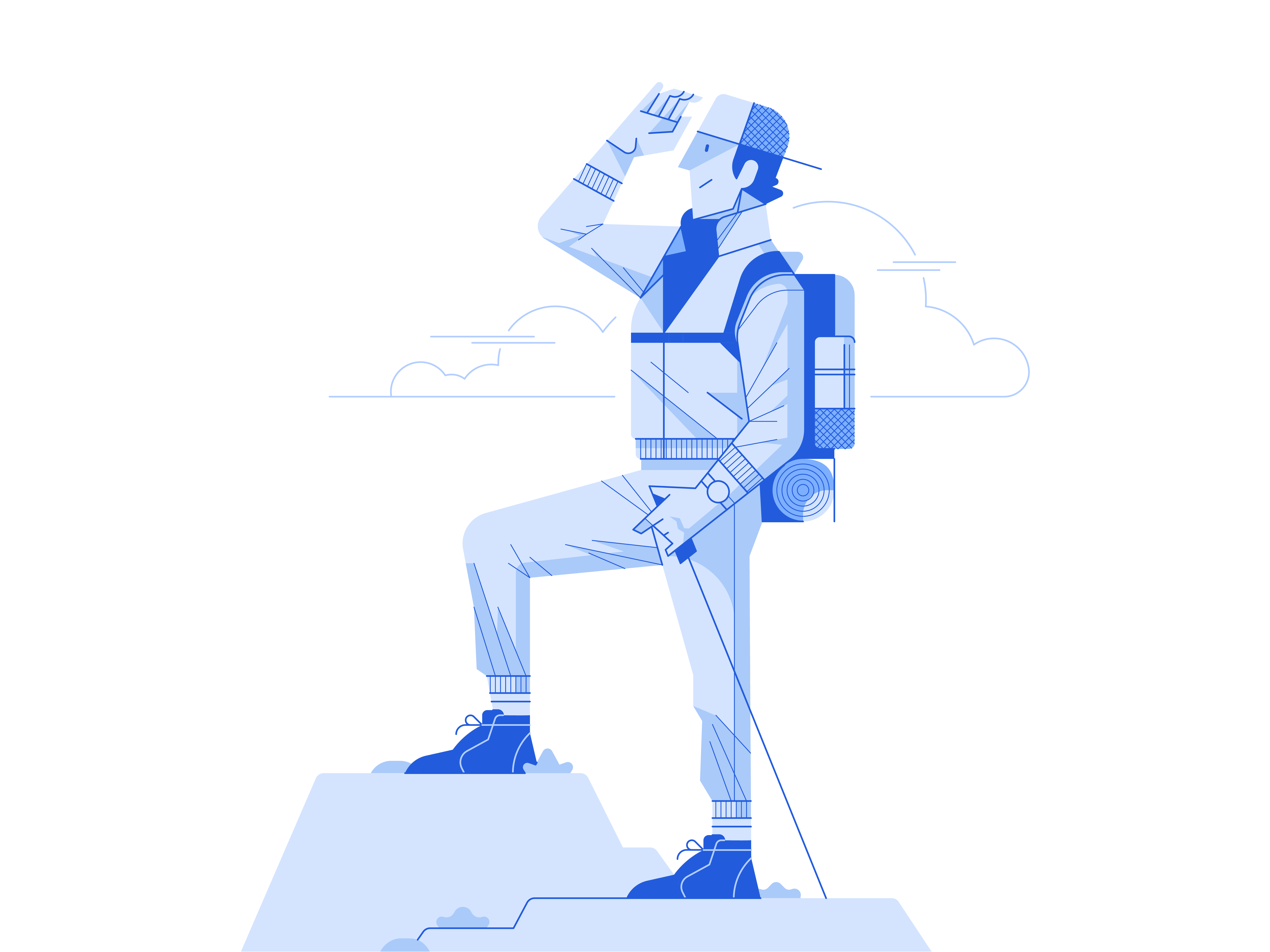 The View by waldek on Dribbble