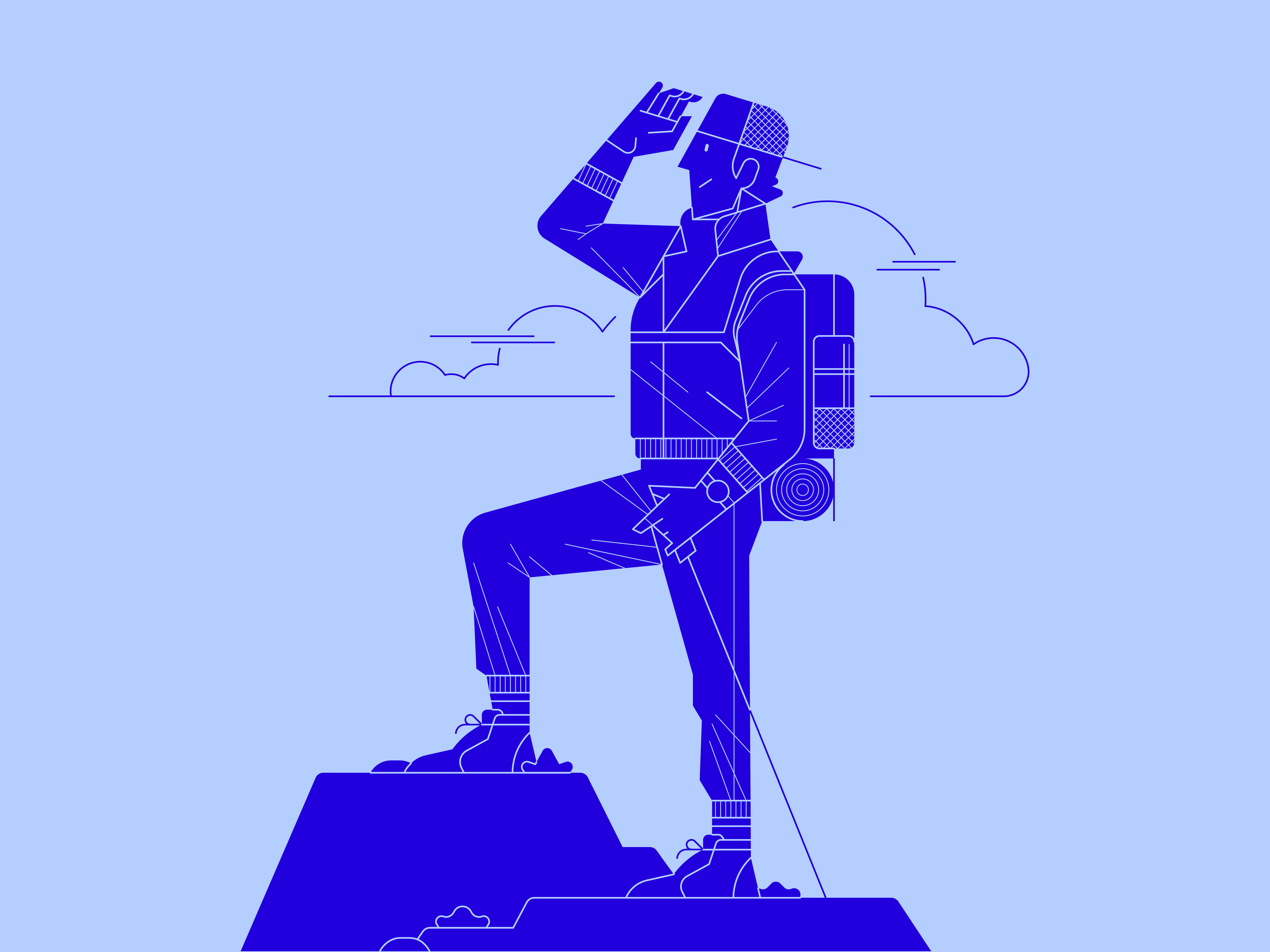 The View by waldek on Dribbble