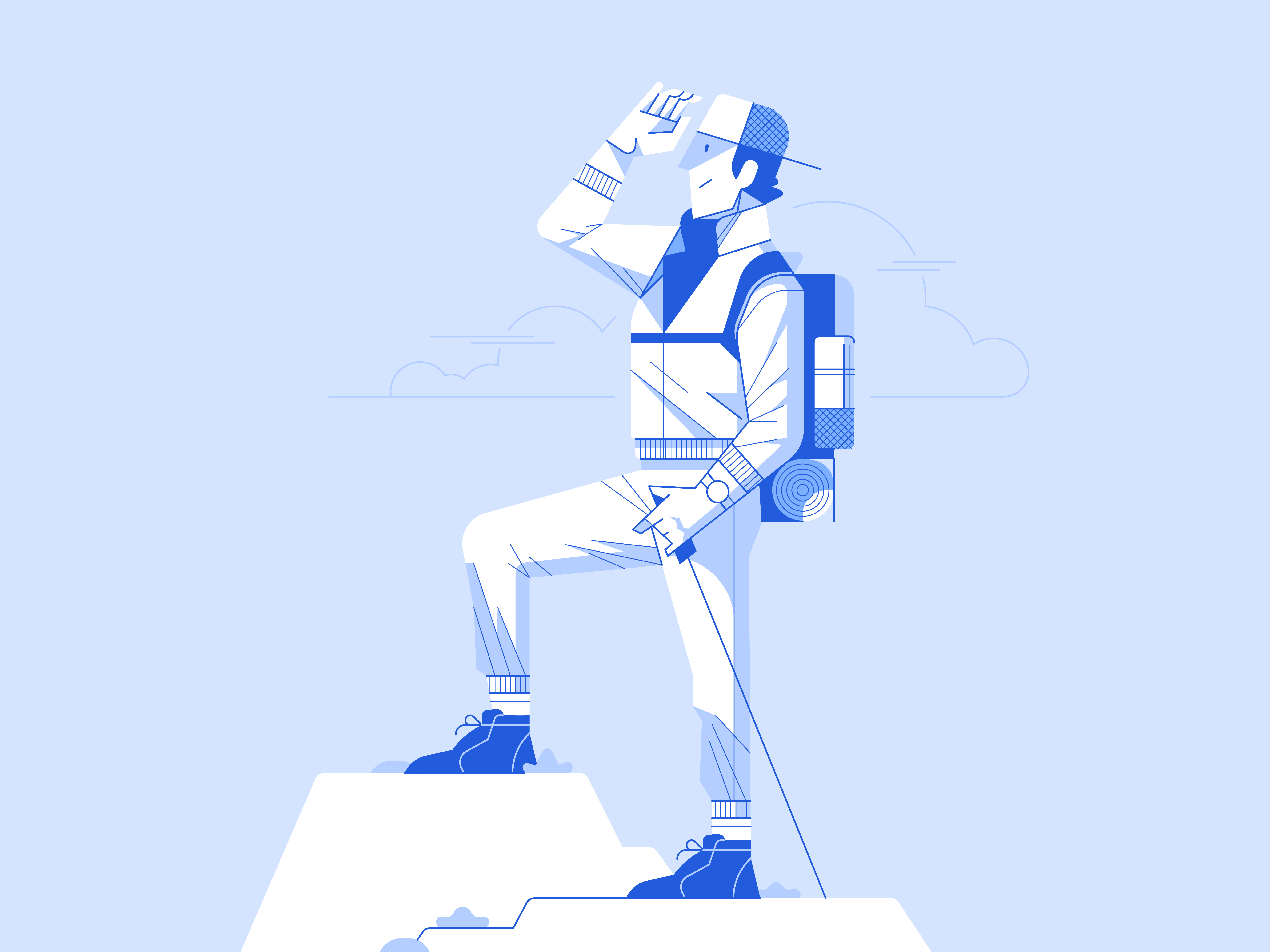 The View by waldek on Dribbble