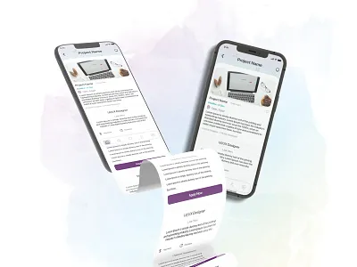 Project Details app apply job design find a job freelance internal sceens mobile app product design project details single screen ui uiux ux