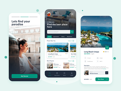 Rental Travel App app branding checkout concept design logo mobile redesign rental travel ui ux ux design