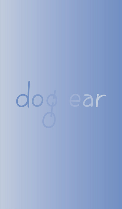 Dog Ear - A Library For Young Readers animals branding design graphic design illustration illustrator library logo monochromatic typography vector