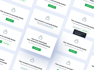 Modal design for locked users buttons case study component design design system dialog figma locked accounts modal popup portfolio product design shadow ui user dialog user interface ux variant