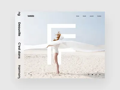Varberg Showcase agency clean creative portfolio showcase themeforest ui ux web web design white wordpress