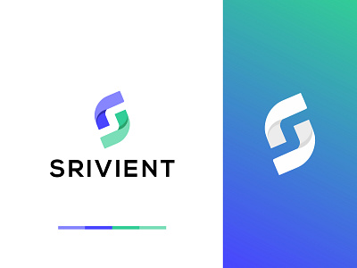 Srivient Logo brand identity branding letter s logo logo design logo designer logo inspiration logo mark logodesign logos minimalist minimalist logo modern logo modern logos monogram s logo simple logo simple logo design simplelogos