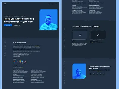 Portfolio | Site developer portfolio software development ui webdesign