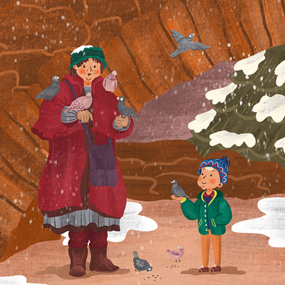 Alone at home character character design children childrens book childrens illustration design illustration