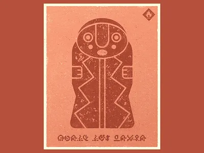 Totem I design illustration texture