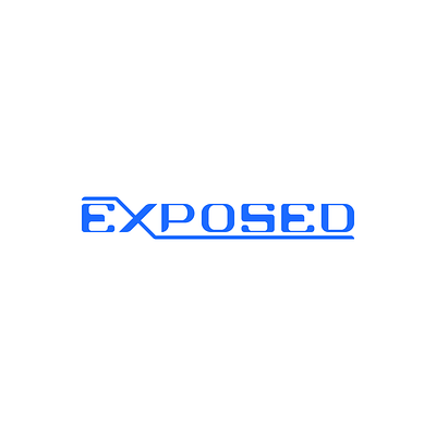 Exposed branding graphic design illustration initials logo logo type modern simple wordmark
