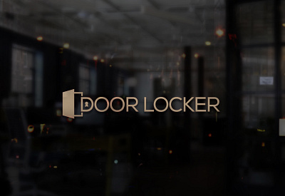 Logo Design | Door Locker | Adobefaysal graphic design professional logo design