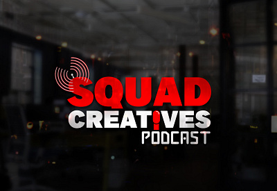 Podcast Logo Design | Squad Creatives | Adobefaysal podcast logo design professional logo design squad creative podcast squad creatives