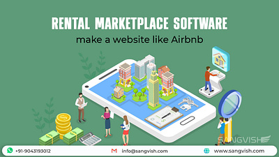 Rental marketplace software airbnbclone airbnbclonescript business rentalscript sangvish startups trending vacationrentalscript