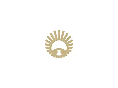 Mushroom branding drug forest identity illustration logo minimal mushroom plant psilocybin psychoactive rays shaman shamanic simple