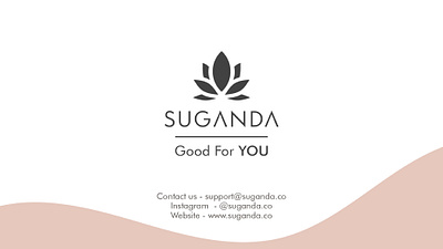 Suganda skincare acne beauty branding lifestyle logo makeup serum skincare