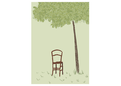 La chaise seule illustration