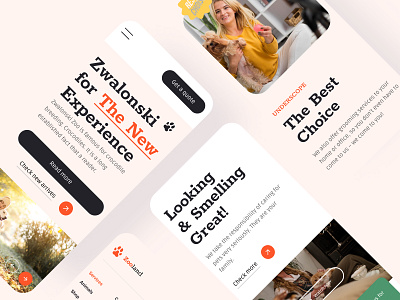 Mobile responsive pet clinic/store design @uiux @webdesign @prototyping @uxui @web @prototyping @uxui @webdesign @prototyping clinic design mobile pet store