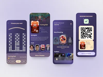 Movie Ticketing App app design mobile app mobile app design movie app movie mobile app movie ticket app movie ticket mobile app movie ticketing app movie ticketing mobile app ticket app ticket mobile app ticketing app ticketing mobile app ui design ui design inspiration ui mobile app ui mobile app design uiux design user inteface design user interface