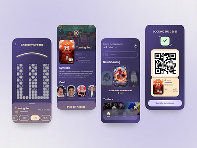 Movie Ticketing App app design mobile app mobile app design movie app movie mobile app movie ticket app movie ticket mobile app movie ticketing app movie ticketing mobile app ticket app ticket mobile app ticketing app ticketing mobile app ui design ui design inspiration ui mobile app ui mobile app design uiux design user inteface design user interface