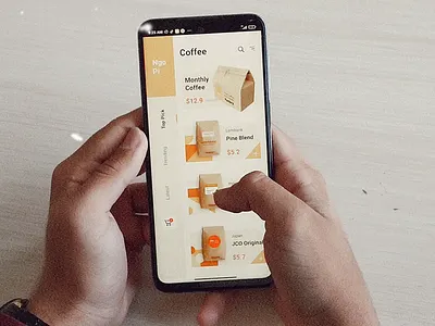 Develop CoffeeShop Application☕ app application coffee coffee shop design develop developer developing programmer programming site ui web website