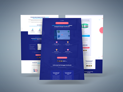 Software Sales Page ui web design website wordpress